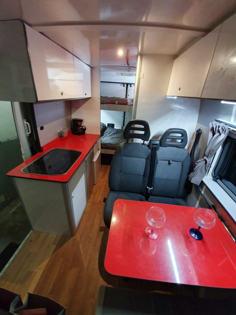 salon y cocina